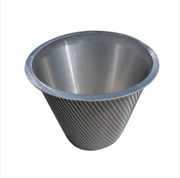 Customized SS316 Wedge Wire Centrifuge Basket for Corn Steeping Tanks