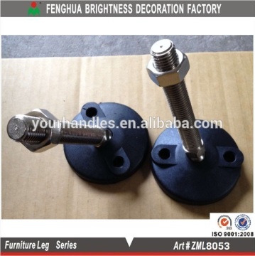 100mm base flexible conveyor machine leveling feet, adjustable leveling feet