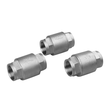 stainless steel 1000 wog ball valve 2PC check valve