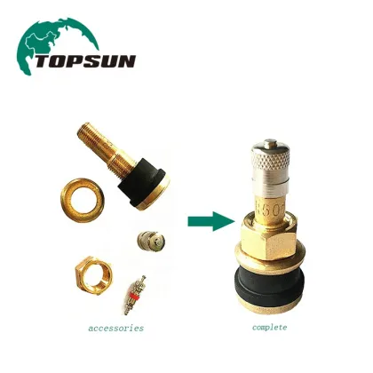 Truck and Bus Tubeless Valve Stems Metal Valve Adapters