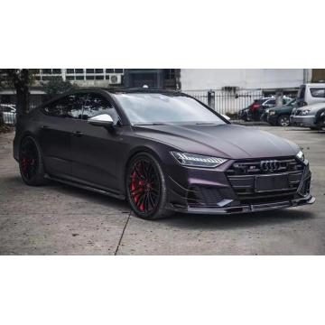 Ultra Matte Black to Purple Discoloration In water Car Wrap Film