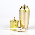 5g 10 g leerer Kunststoff -Acryl -PP -Gold UV beschichtete Kosmetikcremesglas und Lotionflasche Set 20g Doppelwand