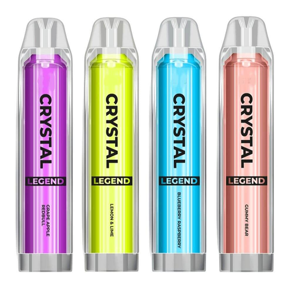 Bộ dụng cụ vape dùng một lần Crystal Legend 4000