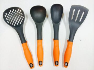 4pcs KitchenTool Set, Skimmers, Spatula, Spoon, Soup Ladle and Turner