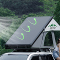 Camping Car Aluminum Triangle Shell Rooftop Tent