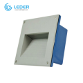 LEDER Recessed Square 4W LED Step Light