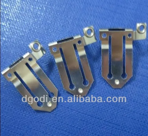 tin nickel plated brass pcb contact spring