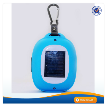 AWS1167 2015 New Design Portable Solar Powered Active Bluetooth Wireless Outdoor Speaker With Carabiner Keychain