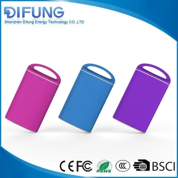 External rechargeable battery portable phone charger 7500mAh power bank