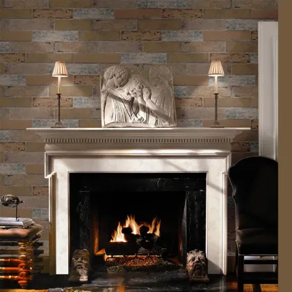 hot 3d stone art deco wallpaper washable pvc wallcoverings