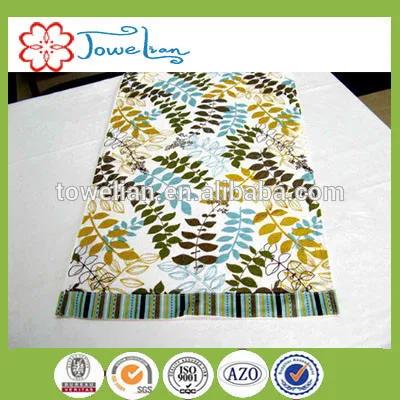 Hot selling printed tea towels with low price