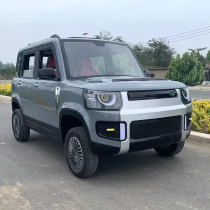 MPOW 4 Wheel Solar Mini Electric Car