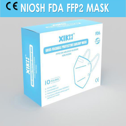 Sijil ISO FDA KN95 Mask Earloop sekali pakai