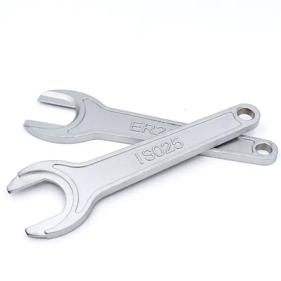 ISO20 ER16MS and ER20MS Clamping Part: Tightening Tool, Key Spanner, Fasten Nut Holder for Lathe Machine
