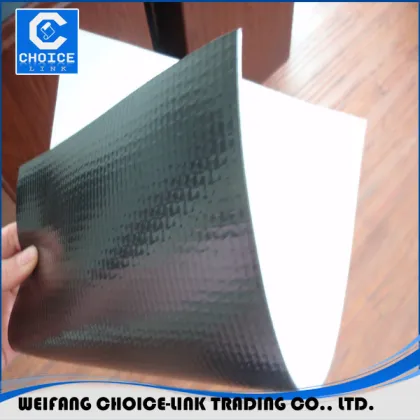 PVC waterproof materials for flat roofs