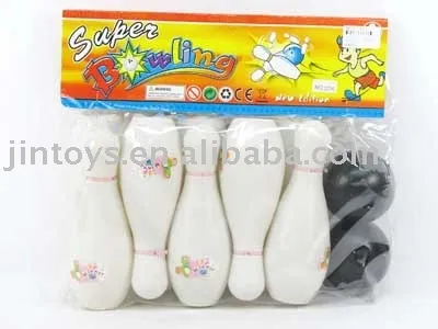 Plastic Toy, Bowling Game with Many Different Color &amp; Packing for Choice