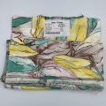 Flower Pattern 55% Linen 45% Viscose Mixed Textile