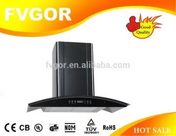 black color stainless steel filter chimney