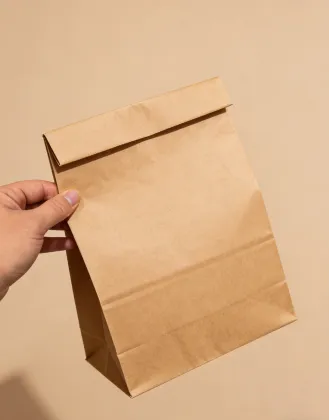 Biodegradable Waste Leaf Packaging Bag