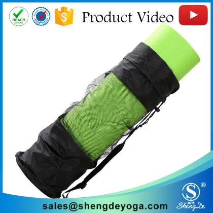 2015 premium nbr yoga mat, nbr yoga mat with strap, yogamatte yoga matratze