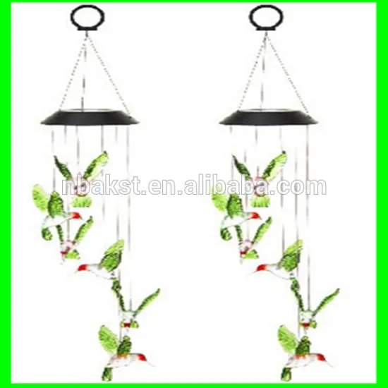 Solar Wind Chime - Humming bird