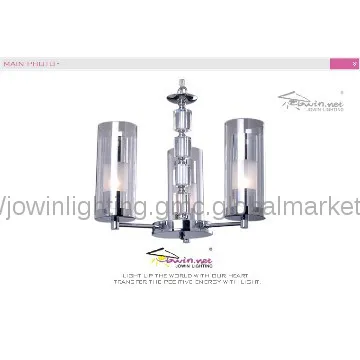 modern iron glass tea chandelier light