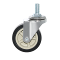 Light Duty Black PU Wheel Swivel Ball Casters