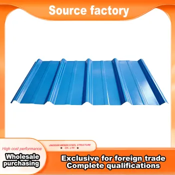 Custom cut color coated steel sheet