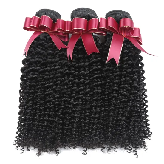 10A Virgin Hair Bundles Can Be Dyed And Bleached Human Hair Bundles With Lace Frontals Deep Wave Hair Bundles With Lace Frontals