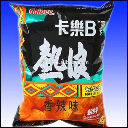 plastic Potato chips packing bag materials