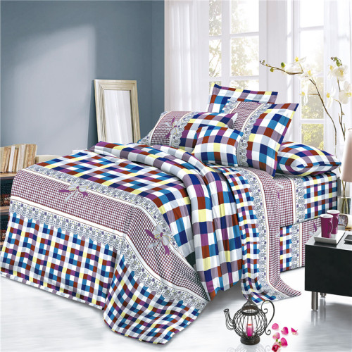 Home Textiles Floral Bedruckte Indoor-Bettwäsche aus Polyester