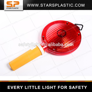 Safety LED warning light, battery budget barricade light