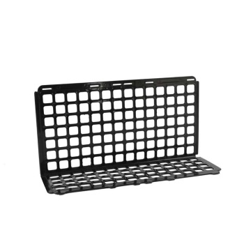 Customized Supermarket Metal Black Shelf Divider for Fruit Guardrail