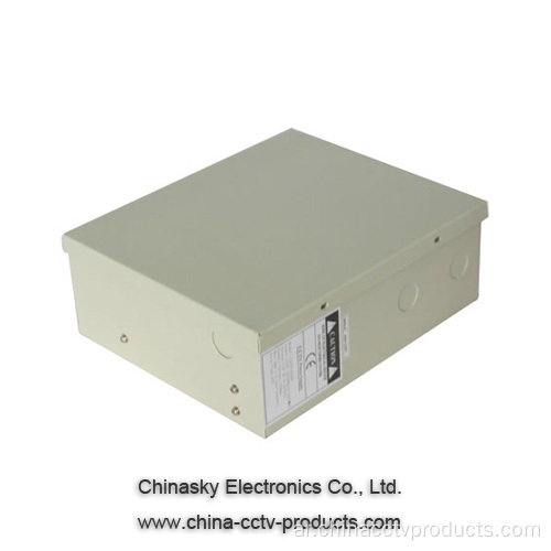 12VDC 10AMP 18 CH صندوق توزيع الطاقة CCTV