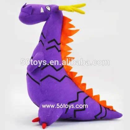 2015 hot promotional items big eyes dragon plush toy,plush rocking dragon