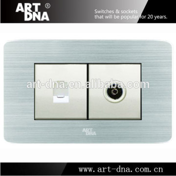 UK Standard A89 Telephone & TV Socket