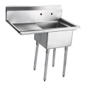 Commercial Kitchen Compartment Sink With Drainboard