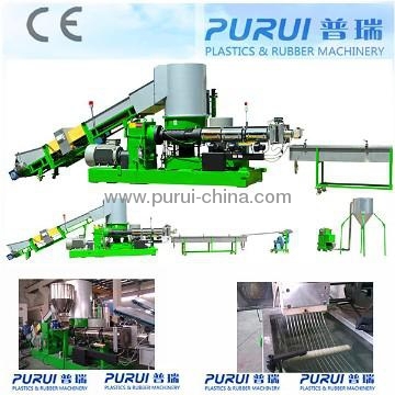 plastic pellet making machine