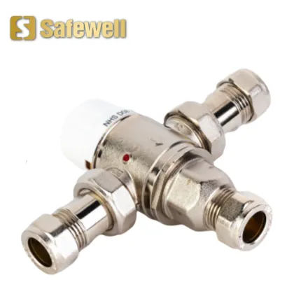 Temperature mixing valve