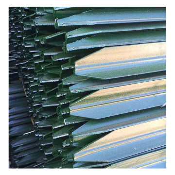 Pabrik Grosir NZ AU Y POST PAGAS HITAM Painted atau Hot Dipped 1,8m Steel Farm Picket