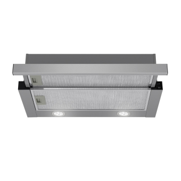 Factory price Built in Under Cabinet 60cm width Telescopic Sliding Type Cooker Hood Pull Out Range Hood