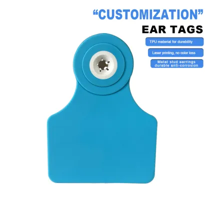 134.2KHz RFID TPU Ear Tag for Livestock Management - Cow and Sheep Ear Tags