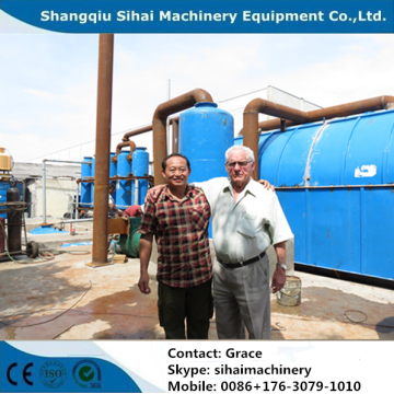 10 tons waste rubber recycling machine