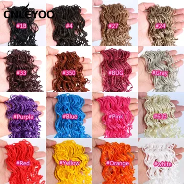 28 Inch Curly ZiZi Box Braid Crochet Hair 24 Strands Micro Box Braids Crochet For Fashion