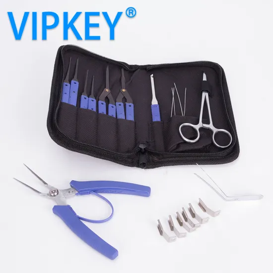 new style lock broken key extractor Remove Key Removal Hooks Needle Locksmith Tool Kit machine parts locksmith supplies