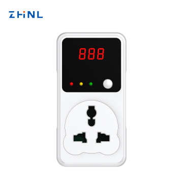 International Universal Adjustable Under/Over Voltage Relay Protector AC 220V European Type