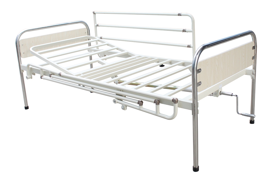 Single Crank Manual Nursing Bed