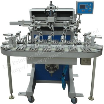 16 Station Flat and Circular Conveyor Belt Screen Printing Machine