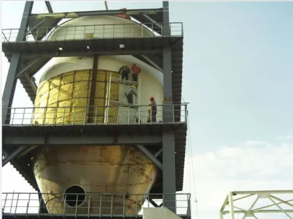 Centrifugal atomizer spray dryer/drying