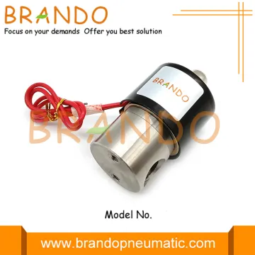2S025-08 SUS-08 1/4'' Stainless Steel Water Solenoid Valve